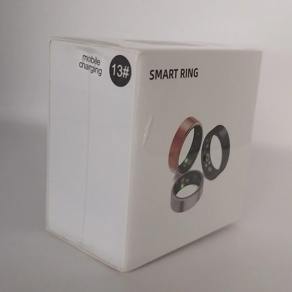 Smart Ring 5ATM Wearable Device Fitness Tracker Sports Health Men's Size 13
